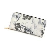 Kalttoy Portefeuille long et léger à motif traditionnel pour un usage quotidien, rangement multi-couches et résistant aux déchirures en cuir synthétique, Noir , Beauté de masse