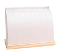 Kalttoy Présentoir et organisateur en bois massif avec base en bois unique pour collier de magasin de vente au détail, taille unique, Comme décrit