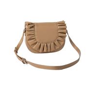 Kalttoy Sac à main polyvalent avec couverture plissée, sac à bandoulière en cuir PU, sac à main pour un usage quotidien et voyage, shopping, compagnon de voyage, a, One Size