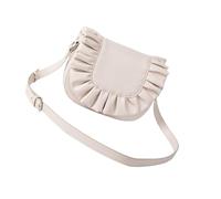 Kalttoy Sac à main polyvalent avec couverture plissée, sac à bandoulière en cuir PU, sac à main pour un usage quotidien et voyage, shopping, compagnon de voyage, beige, One Size