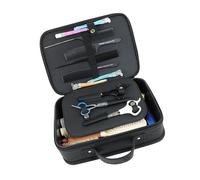 Kalttoy Sac à outils de barbier pour tondeuse à cheveux, ciseaux, rasage, accessoires de coupe de cheveux, organiseurs, cadeaux, tondeuses, sac à outils de barbier, multicolore, Moyen