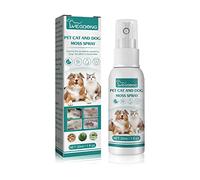 Kalttoy Spray pour Problèmes Maladies Peau du Chat du Chien Soulagement des Démangeaisons du Chat pour Les Allergies Cutanées Sèches Irritées Les Allergies Dermite Teigne du Chat