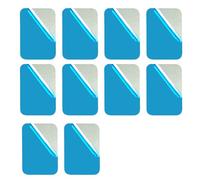 Kalttoy Support de téléphone adhésif en métal sécurisé pour tableau de bord - Installation simple - Plaque métallique pour voiture