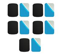 Kalttoy Support de téléphone adhésif en métal sécurisé pour tableau de bord - Installation simple - Plaque métallique pour voiture