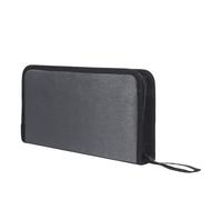Kalttoy Support pour livret CD/DVD en tissu pour sac à main CD/DVD, gris
