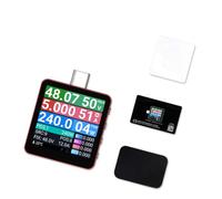 Kalttoy Tensiomètre compact avec verre trempé, C2 P ro | Outil d'affichage de type C pour examen quotidien de l'alimentation des appareils