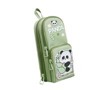 Kalttoy Trousse à crayons de grande capacité avec support pour pinceaux de maquillage pour femmes, filles, étudiantes, enfants, en tissu Oxford, b