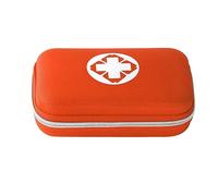 Kalttoy Trousse d'urgence portable pour traumatismes - Petit sac de premiers secours - Pochette de voyage pour médicaments, Orange