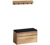 kalune Ensemble Banc Meuble à Chaussures avec étagère Boby