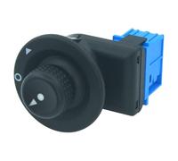 Kalunfex interrupteur à bouton de réglage du miroir 185526 pour C2 C3 Berlingo Picasso 1007 Partner Bouton de Réglage de Rétroviseur électrique