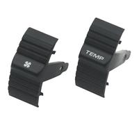 Kalunfex Lot de 2 boutons de commande de climatisation pour Boxster Cayman 911 987 997 HVAC A/C 99765310310 Interrupteur de climatisation 99765310111