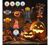 KALUROIL 10 PCS Ballons de baudruche Halloween - Mylar avec motifs, ballon géant en aluminium araignée, décoration gonflable pour fête d'anniversaire et carnaval(I)