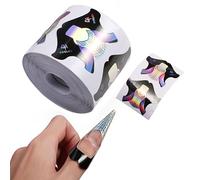 KALUROIL 200 PCS de Chablons et Formes pour Ongles en Gel Acrylique ou UV - Papier Auto-Adhésif avec Numéros pour un Modelage Précis et Facile