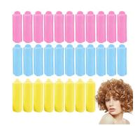 KALUROIL 36 PCS Bigoudis Mousse - Bigoudis éponge mousse pour cheveux courts - Boucles parfaites en un instant outils de coiffure DIY pour femmes et enfants