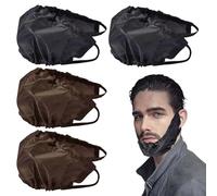 KALUROIL Tablier de Barbe pour Homme - Bavoir à Barbe de Qualité Supérieure, Soin de la Barbe pour Homme, Couvre le Filet de Barbe Respirant et Cache pour - Produit de Soin et Entretien d