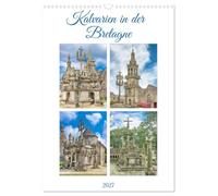 Kalvarien in der Bretagne (Wandkalender 2027 DIN A3 hoch), CALVENDO Monatskalender: Kalvarien, eine christliche Kunst der Bauern und Handwerker in der alten Bretagne.