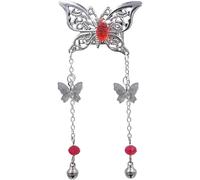 Kalvd-Butterflytian-Pince À Cheveux Papillon Guan Ci Fu Hua Cheng Xie Lian-Petite Épingle À Cheveux Décorative-Accessoire De Cosplay-Cadeau Pour Femme Et Fille