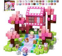 KALWL-Bloc Magnetique Enfant De 100 Pièces-Blocs Licorne,Jouet Éducatif Et Cadeau Pour Filles,Jeu De Princesse Pour Enfants De 3-4,5-6,7-8,9-10 Ans