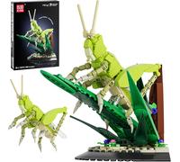 KALWL-Blocs De Construction En Forme De Fleurs Et Insectes-Jouet De Construction-Collection Botanique-Décoration-Compatible Avec D'Autres Marques (408 Pièces)