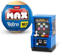 KALWL-Collection De Briques De Construction Max Premium Retro,Jeu D¿Arcade (Jusqu¿À 221 Pièces,6 À Collectionner),1 Capsule