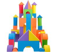 KALWL-Enfants Eva Mousse Blocs De Construction,Grands Blocs De Construction En Mousse,Jouets De Bain Pour Bébé,Jouet Éducatif Pour La Petite Enfance,Sans Bpa,Convient Aux Enfants De 18 Mois Et 2-4 An