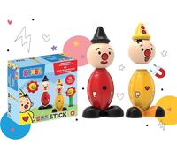 KALWL-Jeu De Construction Magnétique Pour Enfants À Partir De 1,5 Ans,Jouets De Construction Créatifs,Jouets Éducatifs Avec Aimants,Jouets Montessori,Ensemble Bumba De 12 Pièces,