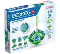 KALWL-Jeux De Construction Magnétique Pour Enfants-Jouets Éducatifs Pour Garçons Et Filles 100% Recyclé-Collection Green Panels 52 Pièces
