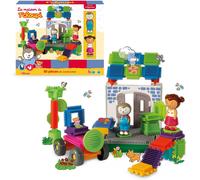 KALWL-Maison De T'Choupi60 Blocs De Consturction Et 2 Figurines 3DImaginationFormes Et Constructions VariéesDesign France Fabrication EuropéenneIdée Cadeau Enfant Dès 1 An503741