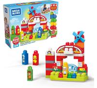 KALWL-Mega Bloks First Builders La Ferme Musicale,Animaux Et Sons,Briques Et Jeu De Construction,46 Pièces,Jouet Pour Bébé Et Enfant De 1 À 5 Ans,Gct50