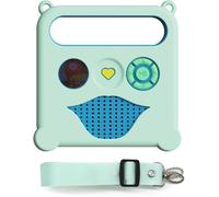 KALWS-Housse De Protection Compatible Enceinte Merlin-Coque Silicone Boite A Histoire-5 Couleurs (Vert)