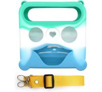 KALWS-Housse De Protection Compatible Enceinte Merlin V1Coque Silicone Boite A Histoire-5 Couleurs (Multivert)