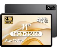 KALWS-Iplay70 Pro-Tablette 11¿,Mtk Helio G99,Écran Ips 2560X1600,16Go+256Go(1To Sd),Tablette Android 14,7000Mah,Wifi 6+Lte,4 Haut-Parleurs,Widevine L1,Gps