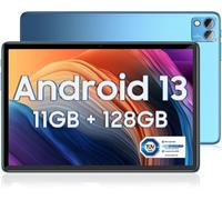 KALWS-T10S Tablette Android 13¿2023¿,11Gb+128Gb (Tf 1Tb) 10.1 Pouces,Unisoc T606 Tablette Tactile,8.4Mm Ultra-Thin 6600Mah,8Mp+5Mp Widevine L1 Tablette,Dual 4G Lte /5G Wifi