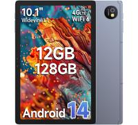 KALWS-Tab A10 Pro Tablette Android 14 2025,Tactile 10.1 Pouce,12Go+128Go/2To Sd Octa-Core 6600Mah/18W 13Mp+5Mp Gaming Tablets Sim Free Unlocked Pc 4G Lte Dual Sim/5G Wifi/Bt5.0/Gps/Otg Widevine L1