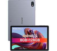 KALWS-Tab W10 Android 14 Tablette Tactile 10.1 Pouce 5G Wifi 8-Core,8Go+128Go /Tf 1To,Ufs 2.1 Flash,6600Mah/5M+8Mp Camera/Bt5.0/Gps/Widevine L1 Gris