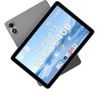 KALWS-Tablette 10,1 Pouces,Tablette Android,8Go Ram(4Go+4Go),64Go Rom(Tf 2Tb),Tablet Android,Gaming Quad Core Rk3562,Batterie 6000Mah,Caméra 8Mp+8Mp,Bt5.0,Wifi 6,Gms,G1 Tab Tablet,Gris