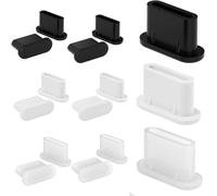 Kaly-15 Pcs Bouchon Anti Poussiere Usb C,Cache Usb,Bouchons Anti-Poussière Usb C,Protection De La Couverture De Charge De La Poussière,Bouchons Connecteur Anti-Poussière Usb C