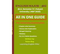 Kalyani University B.A. English Semester 4 (Major) Paper 2: Literary Criticism up to 1800: All-in-One Guide with Summary, Analysis, Important Questions & Answers (NEP 2020)