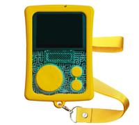 KALYCASE Coque Compatible Flam de Lunii - Etui de Protection Conteuse FLAM + Bandoulière & Dragonne (Jaune)
