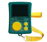 KALYCASE Housse de Protection Compatible Flam Lunii - Coque en Silicone + Bandoulière + Dragonne (Verte)