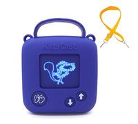 KALYCASE Housse Protection Max Ecole des Loisirs Boite à Histoires - Coque conteuse/Pochette avec bandoulière (Bleu Foncé)