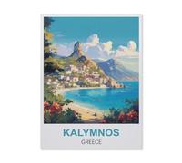 Kalymnos Grèce,Puzzles pour Adultes 1000 Pièces Puzzles pour Adultes pour Enfants Puzzle en Papier Ados Jeux Éducatifs Anti-Stress Jouet Cadeau(50x70cm)-ES30