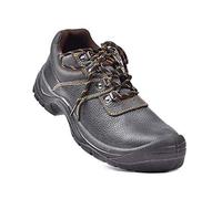 KAM-LITE Chaussures de Travail Homme Femme, Chaussures de Sécurité S3 SRC,Embout Acier Bottes De Sécurité en Cuir Résistantes et Imperméables Antidérapantes