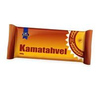 Kama Lot de 4 barres au chocolat (bonbons spéciaux estoniques nationaux) en Kalev