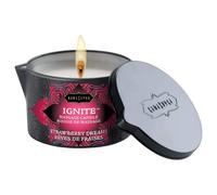 Kama Sutra - bougie de massage végane - fraise - 170g
