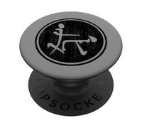 Kama Sutra Chinois Antique - Design inspiré du Symbole Pinyin PopSockets PopGrip Adhésif