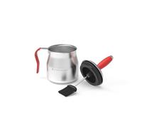 Kamado Joe® Krafted™ Casserole à badigeonner en Acier de 946 ML avec Couvercle en Silicone et Couvercle de Rangement hermétique - Résistant à la Chaleur (121,1 °C), Passe au Lave-Vaisselle pour Sauce