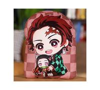 (Kamado Tanjirou,45cm/17.7in)Animé Tueur de démons Kimetsu No Yaiba peluche oreiller pendentif peluche enfants jouet cadeau