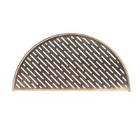 KamadoJoe Classic Joe Half Moon SS Grille de Barbecue (Poisson et légumes) Accessoire de Barbecue Argenté
