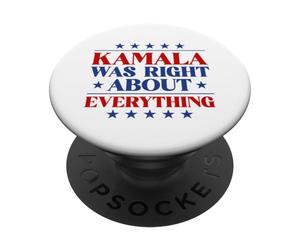 Kamala Avait Raison sur Tout PopSockets PopGrip Adhésif